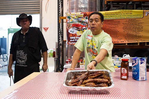 Pitmaster Steve Botkin in Sydney, Austraila