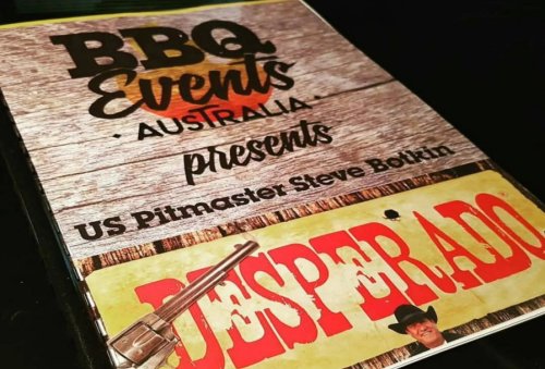 Pitmaster Steve Botkin in Perth, Austraila